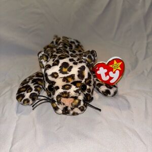 Vintage Ty Beanie Baby Cheetah. Freckles. 1996.